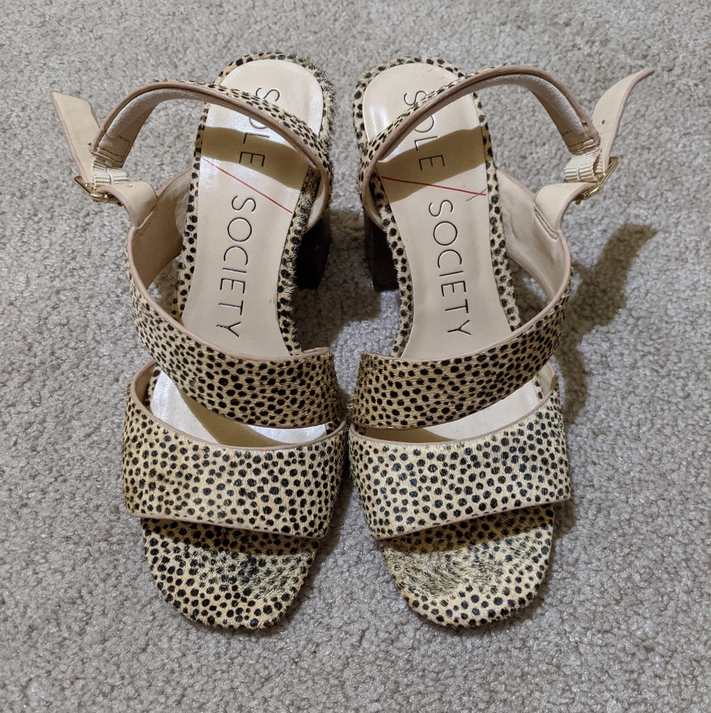 Sole Society High Heel Sandals